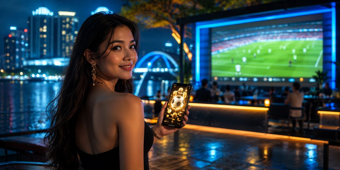 Pengguna Malaysia bermain permainan dalam talian termasuk slot jackpot dari peranti mudah alih