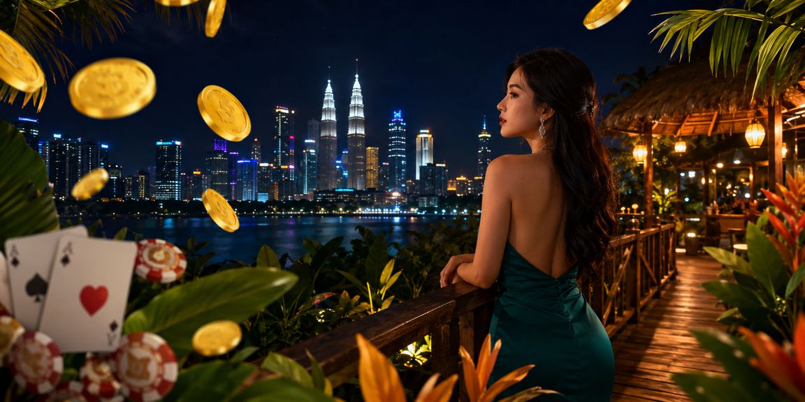 Pemain poker Malaysia menikmati permainan kasino dalam talian selepas log masuk ke akaun prebet